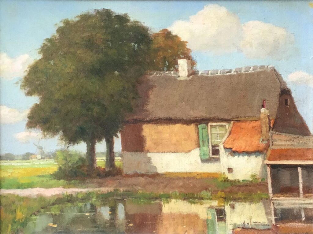 Kunst te koop bij Galerie Wijdemeren van kunstschilder Hendrik van Langen